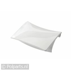 Deurgreep wit 9cm breed