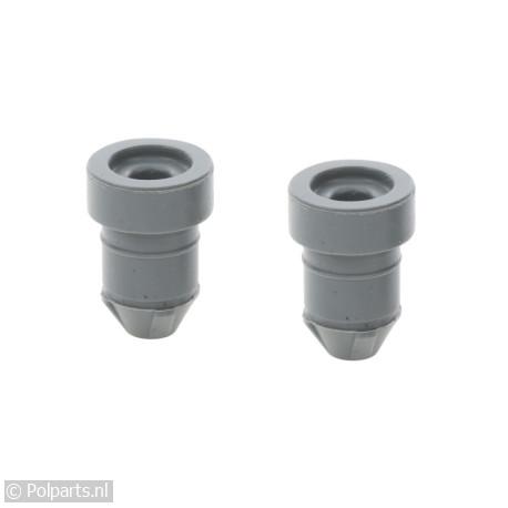 Stop van zeepbak -Set van 2- - Bosch/Siemens - 00541010 - 8713411181610 - 00541010001 - 00633025 - 0.05.41.01-0 - 633025