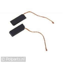 Koolborstel los 5x12x30