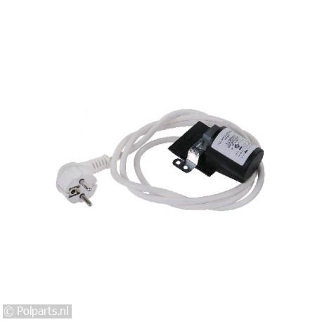 Condensator netsnoer 3x1,5mm2 met ontstoringsfilter 0,47 uf - Indesit/Ariston-Blue Air - 02250020 - 8713411107443 - 02250020001 - C00269738 - 8055005697382 - J00269738 - 0.22.50.02-0 - 269738