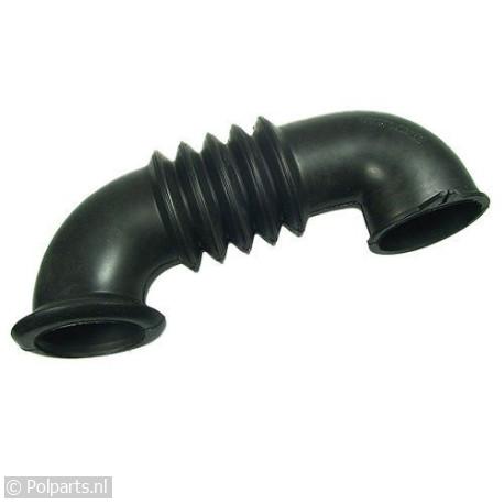 Slang zeepbak kuip -5 ribbels- gebogen - Bauknecht/Whirlpool - 02705060 - 8713411109393 - 02705060001 - 481253049392 - 0.27.05.06-0