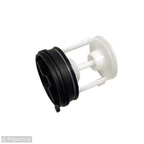 Filter voor pomp -compleet- - Bauknecht/Whirlpool - 02737090 - 8713411110504 - 02737090001 - 481248058385 - 0.27.37.09-0