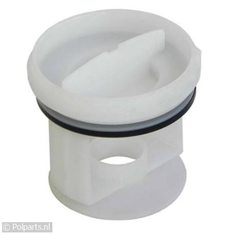 Filter voor pomp - Bauknecht/Whirlpool - 02737100 - 8713411110511 - 02737100001 - 481248058403 - 0.27.37.10-0