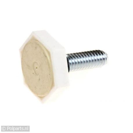 Stelvoetje M8 - Bauknecht/Whirlpool - 02744010 - 8713411110702 - 02744010001 - 481246248054 - 0.27.44.01-0