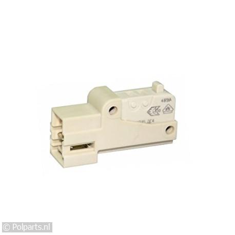 Schakelaar micro druktoets -1 DPS- - Bauknecht/Whirlpool - 02756230 - 8713411111167 - 02756230001 - 481227138358 - 0.27.56.23-0