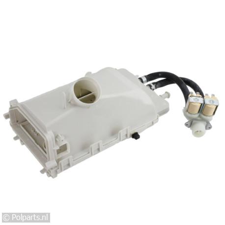 Zeepbak houder met deksel en inlaatventiel DC97-16005C - Samsung - 04041030 - 8713411111990 - 04041030001 - DC9716005C - 0.40.41.03-0