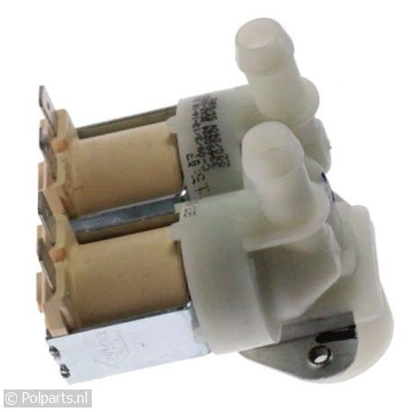 Inlaatventiel dubbel recht dun DC-62-00024F - Samsung - 04070030 - 8713411112195 - 04070030001 - DC6200024F - 0.40.70.03-0