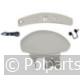 Deurgreep Set compleet wit - AEG/Electrolux/Zanussi - 04229310 - 8713411112607 - 04229310001 - 50277555004 - 0.42.29.31-0