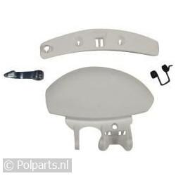 Deurgreep Set compleet wit