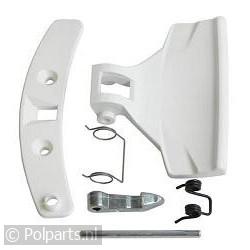 Deurgreep Set compleet -wit-