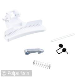 Deurgreep-set compleet -wit-