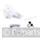 Deurgreep-set compleet -wit- - AEG/Electrolux/Zanussi - 4055304143 - 04229350 - 04229350001 - 0.42.29.35-0 - 7321423318712