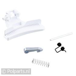 Deurgreep-set compleet -wit-