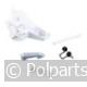 Deurgreep-set compleet -wit- - AEG/Electrolux/Zanussi - 4055304143 - 04229352 - 04229352001 - 0.42.29.35-2 - 4229352001