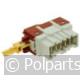 Schakelaar druktoets - AEG/Electrolux/Zanussi - 04256042 - 5021879183491 - 04256042001 - 1249271402 - 0.42.56.04-2