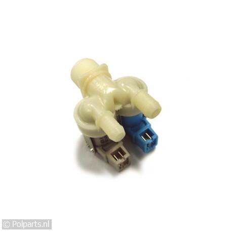 Inlaatventiel dubbel recht dun - AEG/Electrolux/Zanussi - 04270022 - 8713411112966 - 04270022001 - 3792260725 - 0.42.70.02-2 - 1249471051