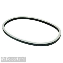 Viltband met rubber -voorzijde-