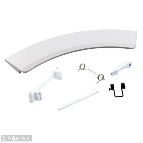 Deurgreep Set -met deurhaak- - AEG/Electrolux/Zanussi - 20129030 - 20129030001 - 4055147856 - 2.01.29.03-0 - 7321422252796