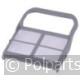 Filter klein -op bodem- - AEG/Electrolux/Zanussi - 20137340 - 20137340001 - 1366349015 - 2.01.37.34-0 - 7321422252444