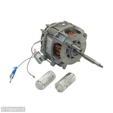 Motor aandrijf met 2x condensator - AEG/Electrolux/Zanussi - 20146032 - 8713411114137 - 20146032001 - 4055369633 - 1364070001 - 2.01.46.03-2