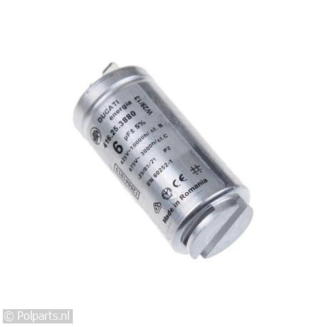 Condensator 6uF - AEG/Electrolux/Zanussi - 20150010 - 8713411114212 - 20150010001 - 1256418102 - 2.01.50.01-0