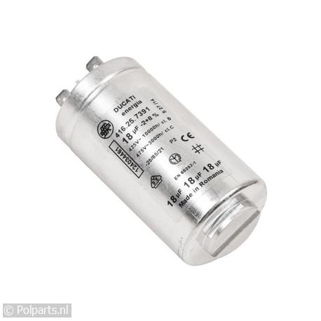 Condensator 18uF - AEG/Electrolux/Zanussi - 1240344612 - 20150060 - 20150060001 - 2.01.50.06-0 - 7321429670814