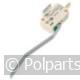 Schakelaar microswitch lange beugel - AEG/Electrolux/Zanussi - 20156290 - 8713411114373 - 20156290001 - 1125495000 - 2.01.56.29-0