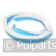 Viltband achterzijde met schuim C00113823 - Indesit/Ariston-Blue Air - 20214160 - 8713411114847 - 20214160001 - C00113823 - J00113823 - 2.02.14.16-0 - 113823