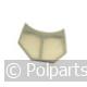 Pluizenfilter in deur - Indesit/Ariston-Blue Air - 20237120 - 8713411114960 - 20237120001 - C00207652 - J00207652 - 2.02.37.12-0 - 207652