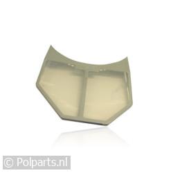 Pluizenfilter in deur