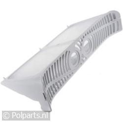 Pluizenfilter in deur