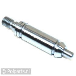 As van loopwiel -achter-