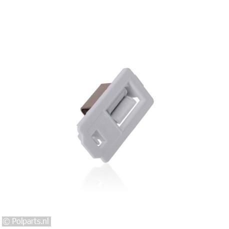 Sluiting snapsluiting met veer - Bauknecht/Whirlpool - 481227138462 - 20330280 - 5021879156082 - 20330280001 - 2.03.30.28-0