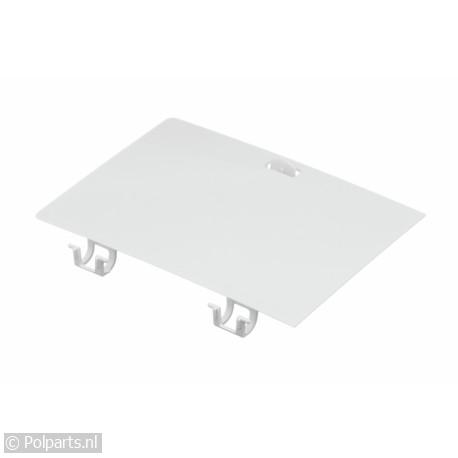 Klep afdekking inspectiepaneel - Bosch/Siemens - 20542230 - 8713411116247 - 20542230001 - 00445427 - 2.05.42.23-0 - 445427