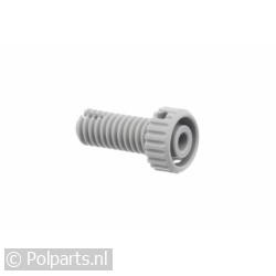 Stelvoetje kunststof met gat in pootje