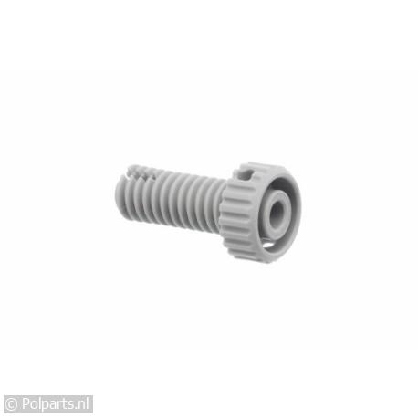 Stelvoetje kunststof met gat in pootje - Bosch/Siemens - 20544010 - 8713411116285 - 20544010001 - 00611942 - 2.05.44.01-0 - 611942