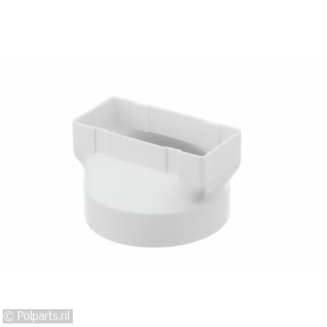 Adapter 102mm met rechte aansluiting 00265678 - Bosch/Siemens - 20545020 - 8713411116292 - 20545020001 - 00265678 - 2.05.45.02-0 - 265678