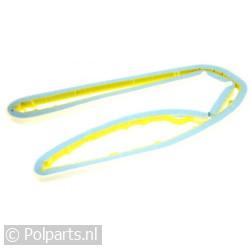 Viltband voorzijde met plakstrip