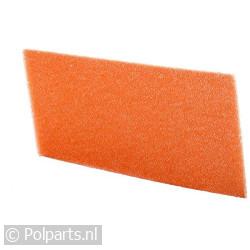 Filter schuim 220x110mm voor warmtewisselaar