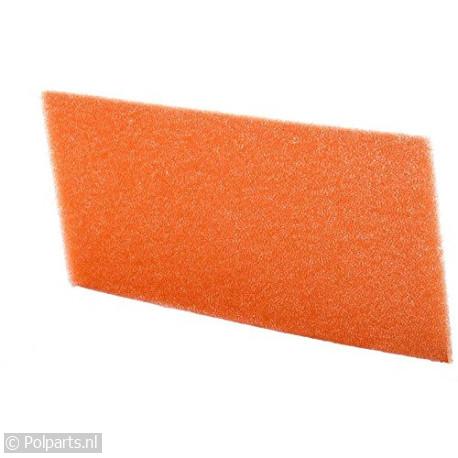 Filter schuim 220x110mm voor warmtewisselaar - Bauknecht/Whirlpool - 22737040 - 8713411118067 - 22737040001 - 481010354757 - 2.27.37.04-0