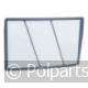 Filter 260x168mm -bij warmtewisselaar- - Bauknecht/Whirlpool - 22737050 - 8713411118074 - 22737050001 - 481010354748 - 2.27.37.05-0