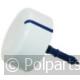 Knop van timer wit - Bauknecht/Whirlpool - 22753040 - 8713411118203 - 22753040001 - 481241458306 - 2.27.53.04-0