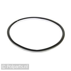 Afdichtingsubber tussen deur en filter