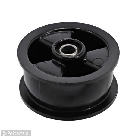 Spanrol Kunststof -breed- -as 7,5mm- - AEG/Electrolux/Zanussi - 1250125034 - 24221021 - 24221021001 - 2.42.21.02-1 - 8713411202759 - 8014025091648