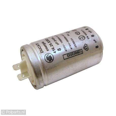 Condensator 8uF - AEG/Electrolux/Zanussi - 1250020334 - 24250102 - 8713411119002 - 24250102001 - 2.42.50.10-2