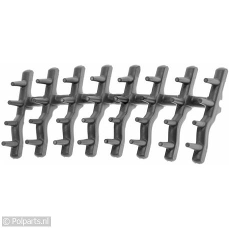 Inzet rubber voor korf -grijs- - AEG/Electrolux/Zanussi - 30123150 - 30123150001 - 1380184109 - 3.01.23.15-0 - 7321422719398