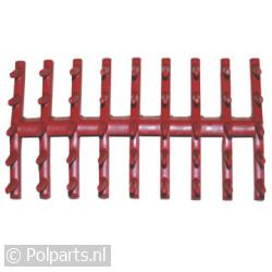 Inzet rubber voor korf -rood-
