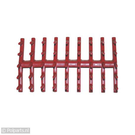 Inzet rubber voor korf -rood- - AEG/Electrolux/Zanussi - 30123160 - 30123160001 - 1119349106 - 3.01.23.16-0 - 7321421669335