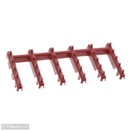 Inzet Rubber voor korf, rood - AEG/Electrolux/Zanussi - 30123190 - 30123190001 - 140159440068 - 8713411256301 - 3.01.23.19-0