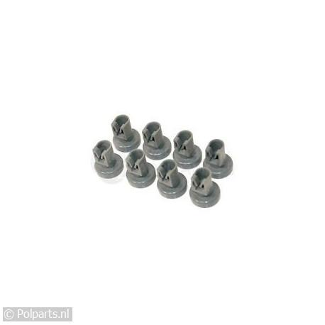 Wiel van bovenkorf 8 Stuks - AEG/Electrolux/Zanussi - 50286967000 - 30123480 - 8713411120008 - 30123480001 - 3.01.23.48-0